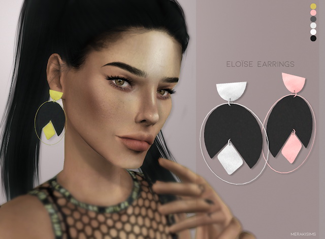 Sims 4 Eloise earrings at Merakisims
