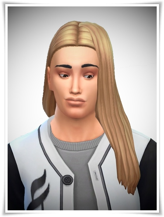 Sims 4 Long OverShoulder Hair at Birksches Sims Blog