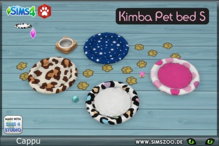 Kimba Pet bed S by Cappu at Blacky’s Sims Zoo