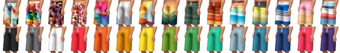 Sims 4 Beachdays: Trunks & Boardshorts at Simsational Designs