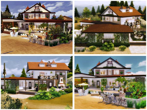 Sims 4 Debora house by Danuta720 at TSR
