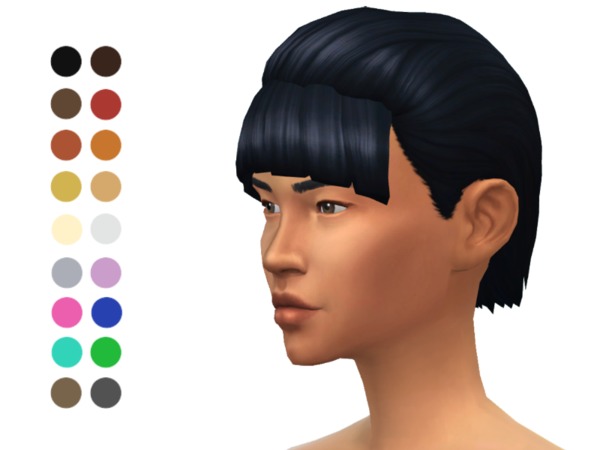 sims 4 get famous hair with bangs