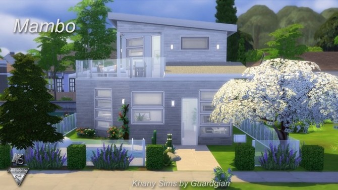 Sims 4 Mambo house by Guardgian at Khany Sims
