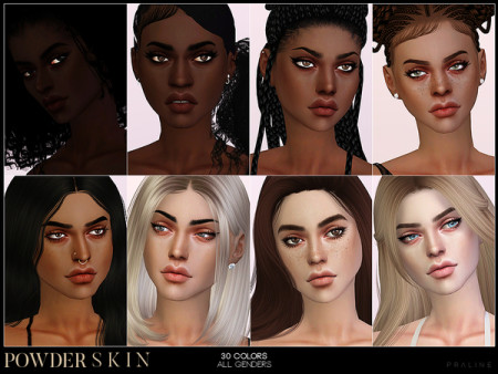 PS Powder Skin by Pralinesims at TSR » Sims 4 Updates