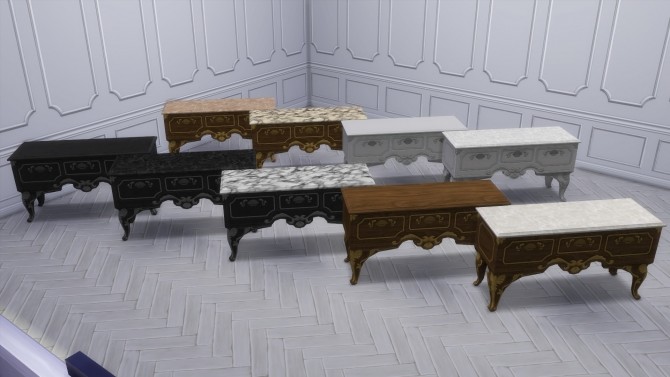 Sims 4 The Empress End Table by TheJim07 at Mod The Sims