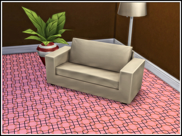 Sims 4 Boxed Square Carpeting by marcorse at TSR