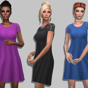 Fortuna Formal Dress By Sifix At Tsr Sims Updates