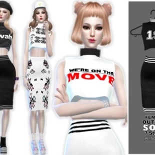 Bill shirts The revenge by Birba32 at TSR » Sims 4 Updates