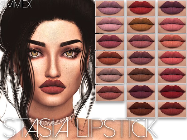 Sims 4 Stasia Lips by Simmiex at TSR