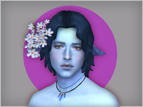 Sims 4 Wish me luck male hair by WistfulCastle at TSR