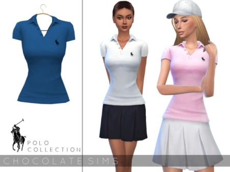 Polo Shirt by MissSchokoLove at TSR