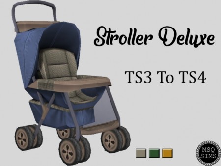 Stroller Deluxe TS3 To TS4 at MSQ Sims