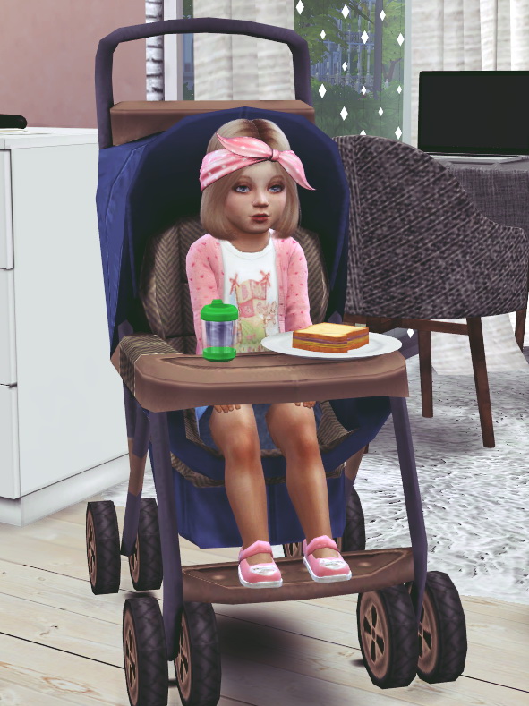 Sims 4 Stroller Deluxe TS3 To TS4 at MSQ Sims