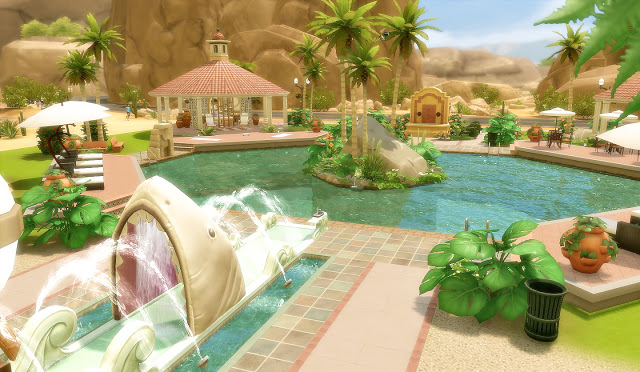 Sims 4 Oasis Springs Park at Via Sims