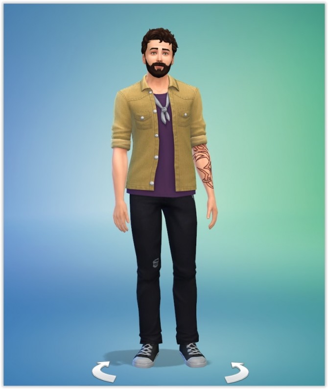 Sims 4 Smahane Ismat and Gabriel Gray at Studio Sims Creation