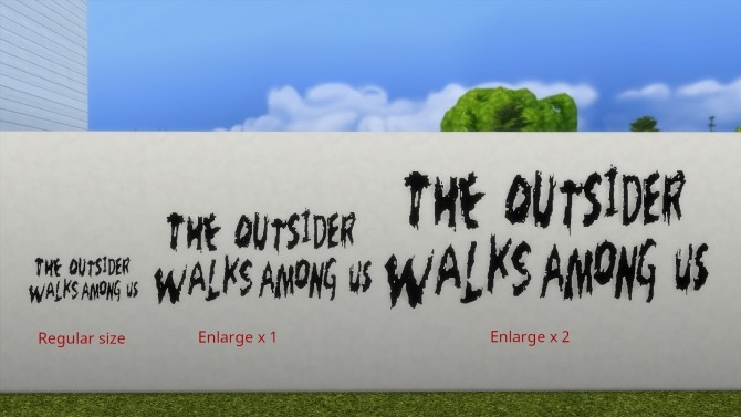 Sims 4 The Outsider Walks Among Us by araynah at Mod The Sims