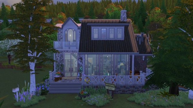 Sims 4 Semi Renovated Rustic House by Kriint at Mod The Sims