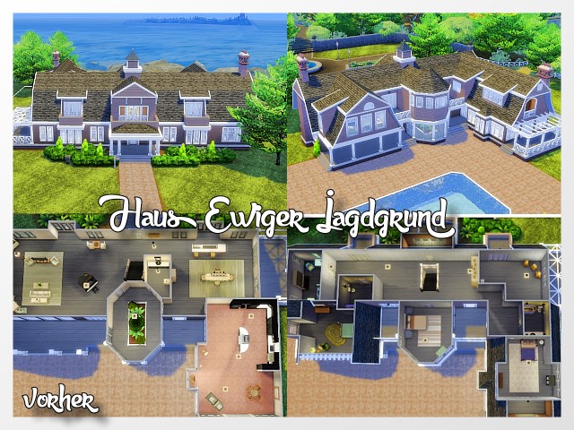 Sims 4 Ewiger house by Oldbox at All 4 Sims