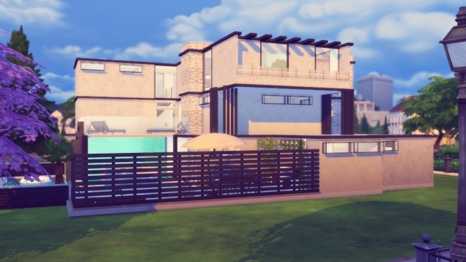 Sims 4 Lake Heights three storey house at Simming With Mary