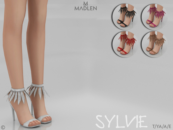 Sims 4 Madlen Sylvie Shoes by MJ95 at TSR