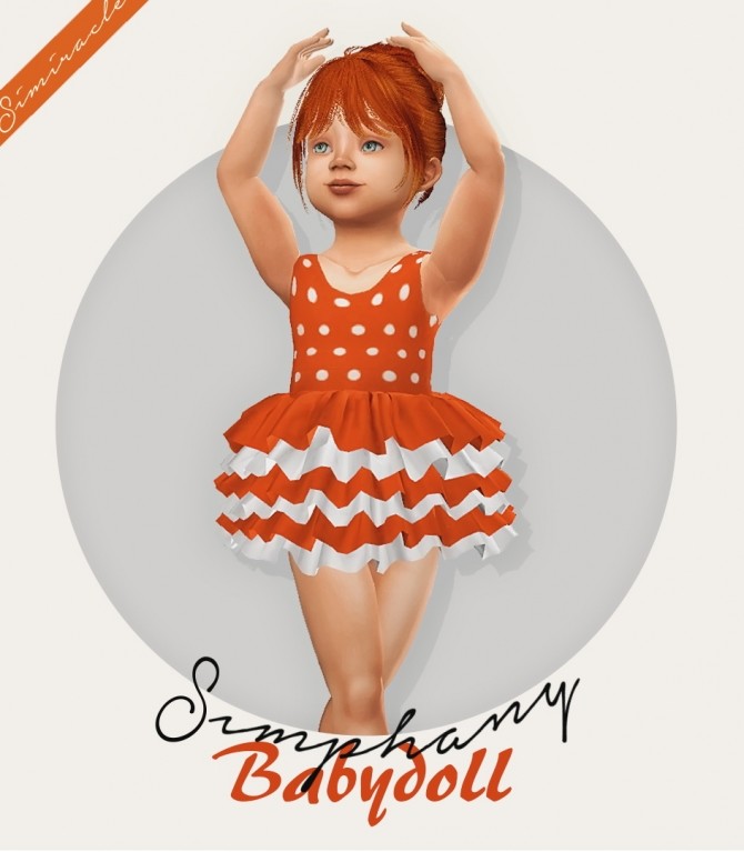 Sims 4 Simphany Babydoll Recolor at Simiracle