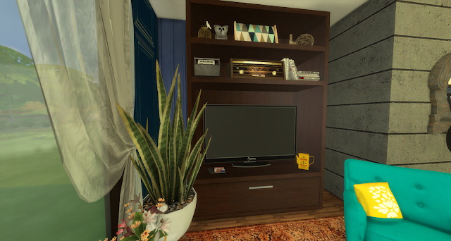 Sims 4 Francis livingroom or entertainment room at Pandasht Productions