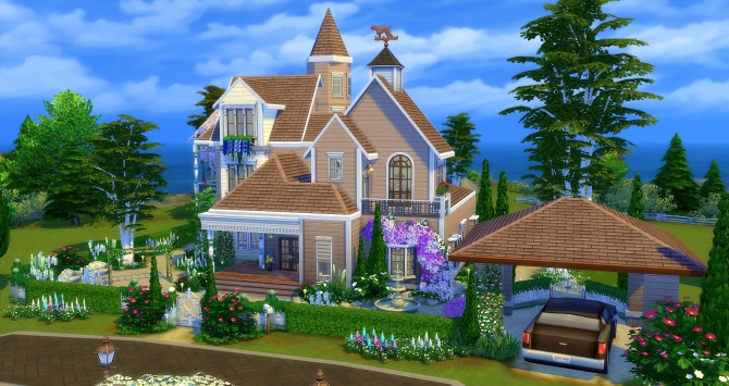 Diego house by Angerouge at Studio Sims Creation » Sims 4 Updates