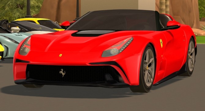 Sims 4 2014 Ferrari F12 TRS at Tyler Winston Cars