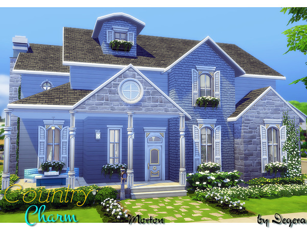 Sims 4 Morton family home by Degera at TSR