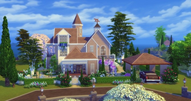 Sims 4 Diego house by Angerouge at Studio Sims Creation