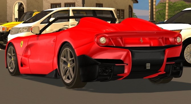 Sims 4 2014 Ferrari F12 TRS at Tyler Winston Cars