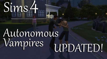Autonomous Vampires UPDATED by PolarBearSims at Mod The Sims