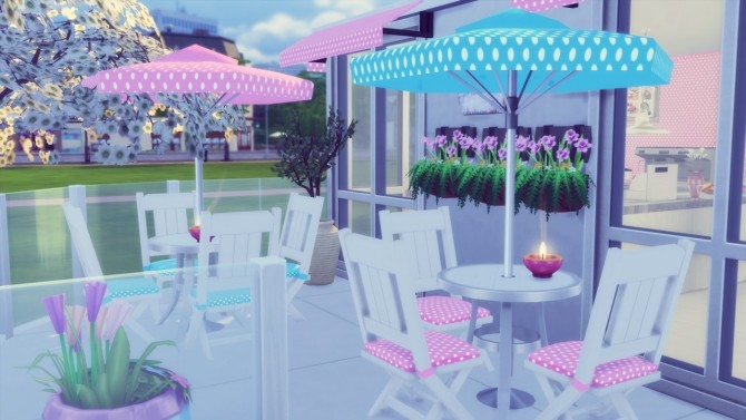 Sims 4 Pastry Shop at Simming With Mary