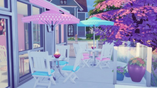 Sims 4 Pastry Shop at Simming With Mary