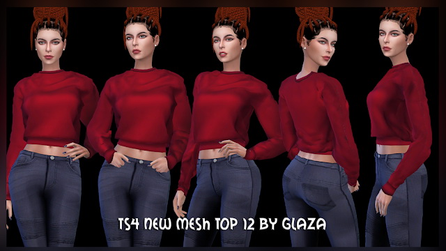 Sims 4 Top 12 at All by Glaza