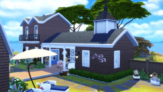 Sims 4 San Diego Beach House NoCC by Chaosking at Mod The Sims