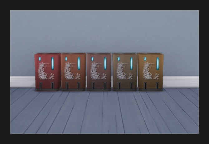 Sims 4 NanoCan Touchless Trash Can 44 Recolours by Simmiller at Mod The Sims