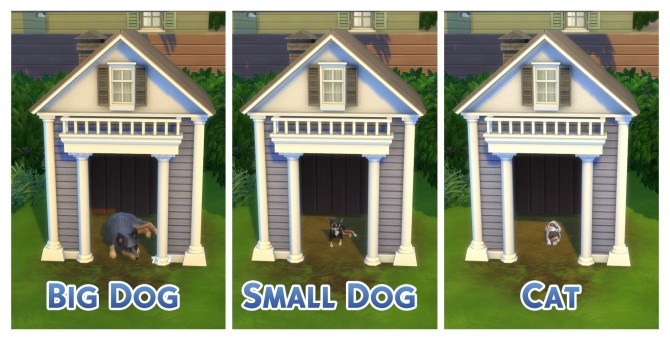 Sims 4 The Twinbrook Tandem Pet House by Menaceman44 at Mod The Sims
