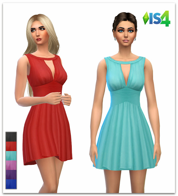 Sims 4 IS4 62 dress at Irida Sims4