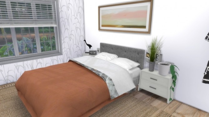 Sims 4 MASTER BEDROOM Family House at MODELSIMS4