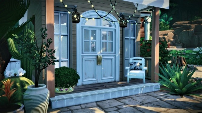 Sims 4 Mini Jungle House at Agathea k