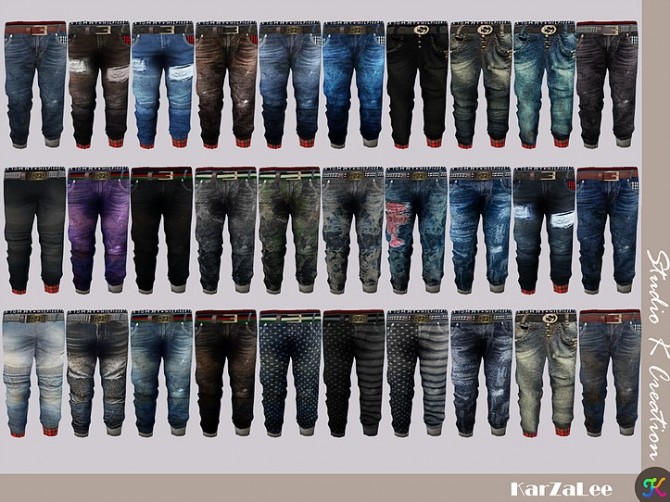 Sims 4 Giruto 48 roll up jeans for toddler at Studio K Creation