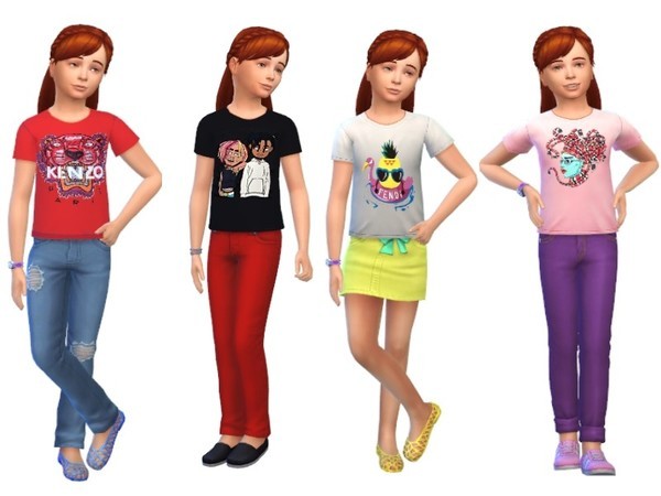 Sims 4 Top for kids at Louisa Creations4Sims