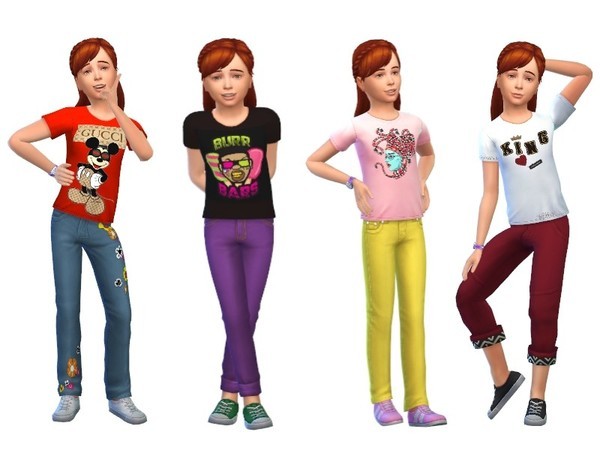 Sims 4 Top for kids at Louisa Creations4Sims