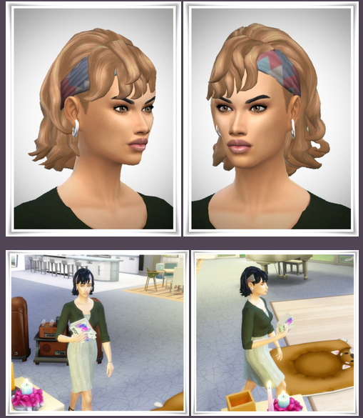 Sims 4 Tennis Hair Female at Birksches Sims Blog