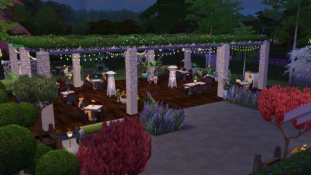 Brindleton Al Fresco Restaurant by afterism at Mod The Sims