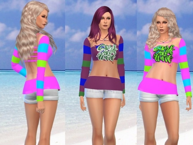 Sims 4 Summer sweater at Louisa Creations4Sims