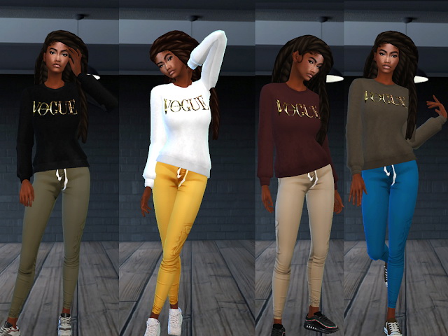 Sims 4 Sweatshirt at Teenageeaglerunner