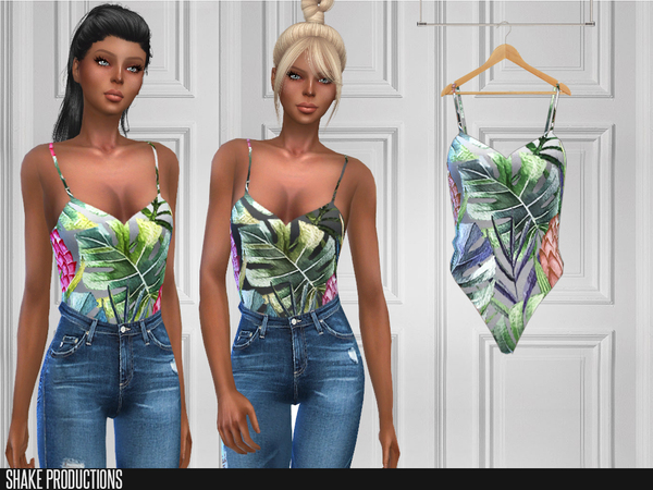 Sims 4 132 Bodysuit by ShakeProductions at TSR