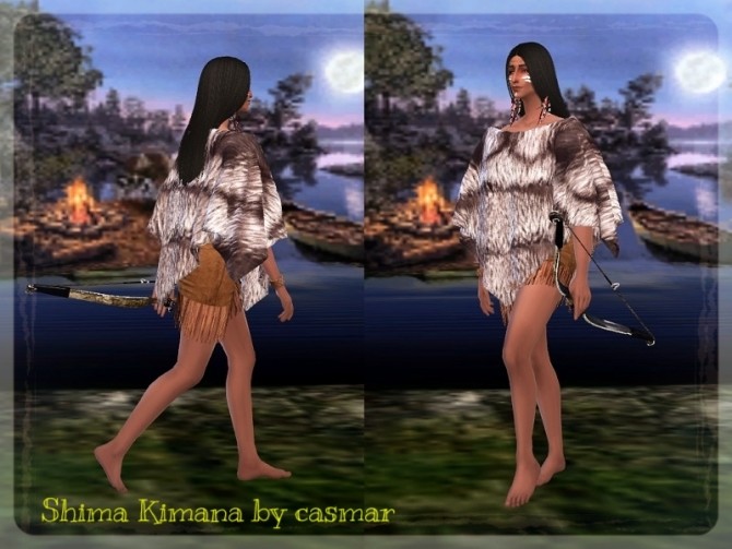 Sims 4 SHIMA KIMANA at Casmar Sims4